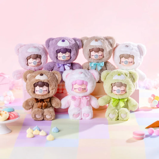 Rolife Surprise Plush Dolls - Nanci Colorful Chocolate Cutie Bears - Tiny Boxes