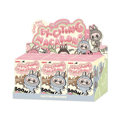 Labubu THE MONSTERS - Exciting Macaron Vinyl Plush Blind Box - Tiny Boxes