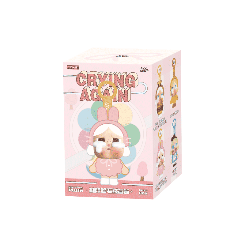 CRYBABY Crying Again Series-Vinyl Face Plush Blind Box/Confirmed Box - Tiny Boxes