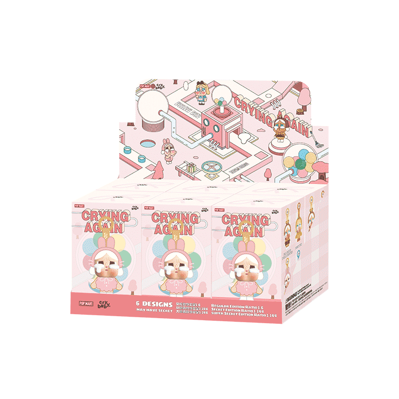 CRYBABY Crying Again Series-Vinyl Face Plush Blind Box/Confirmed Box - Tiny Boxes