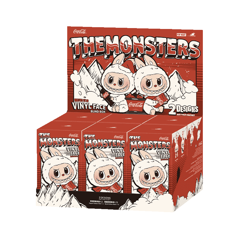 THE MONSTERS Labubu Coca-Cola Series Vinyl Plush Blind Box Single Box