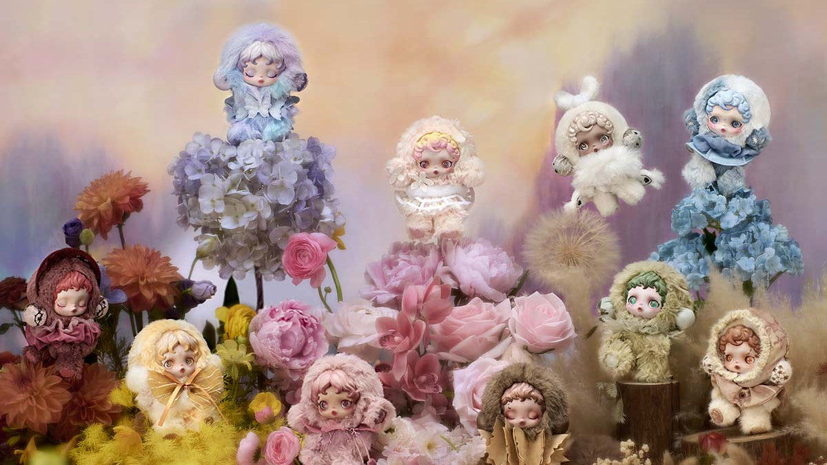 Skullpanda L'impressionnisme Series Plush Pendant Blind Box/Confirmed Box