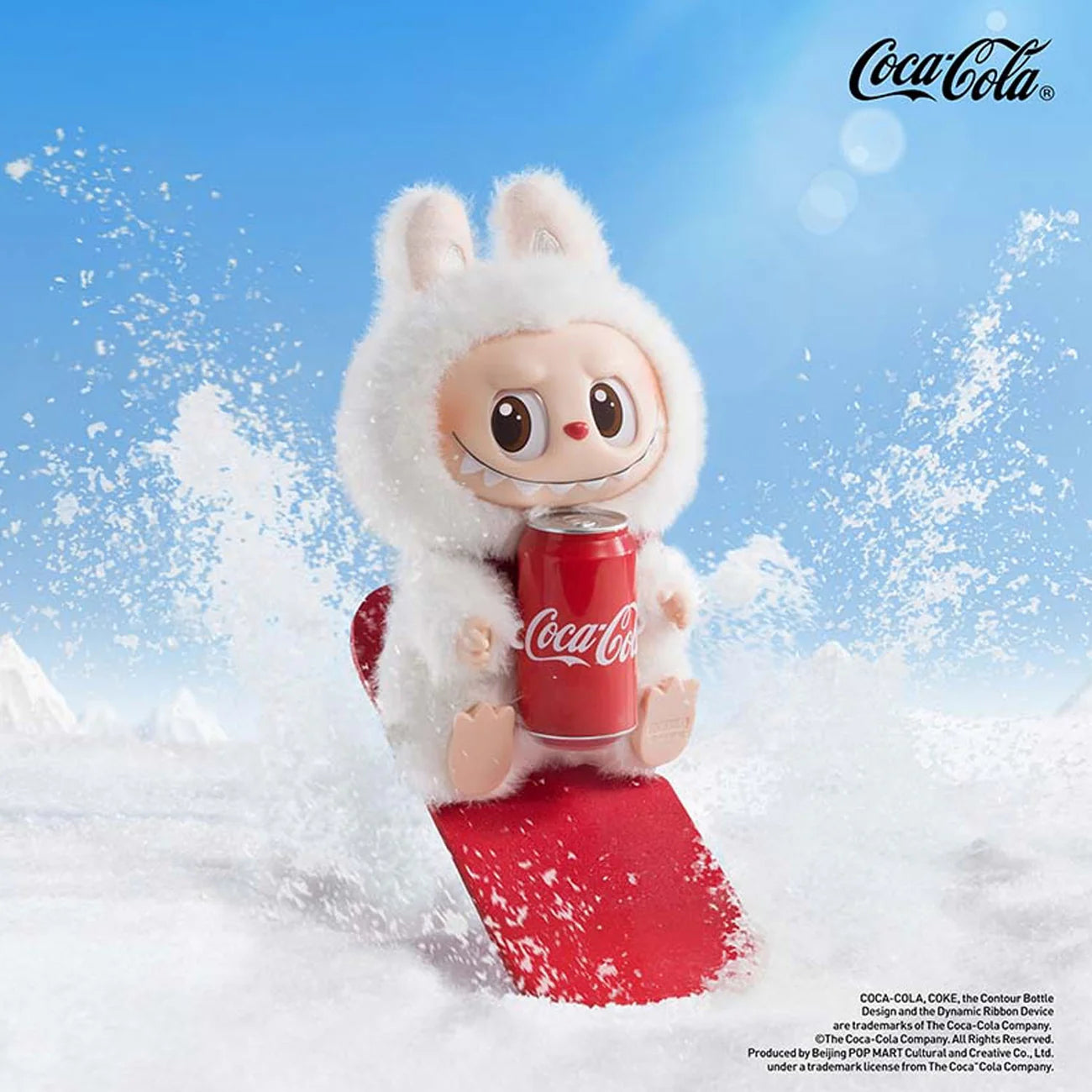 THE MONSTERS Labubu Coca-Cola Series Vinyl Plush Blind Box Single Box - Tiny Boxes