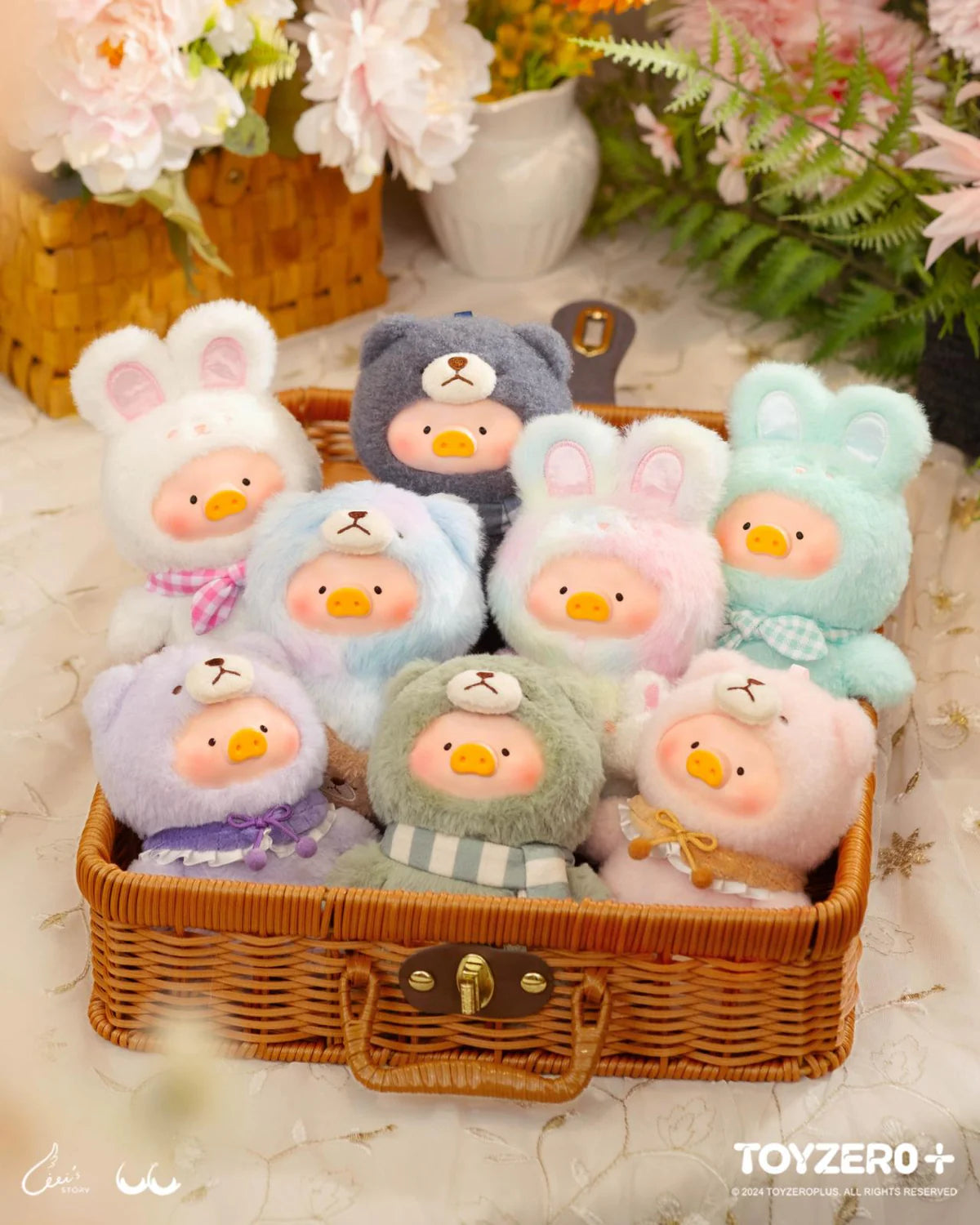 LuLu the Piggy – Joyful Time Series PVC Plush Keychain Blindbox - Tiny Boxes