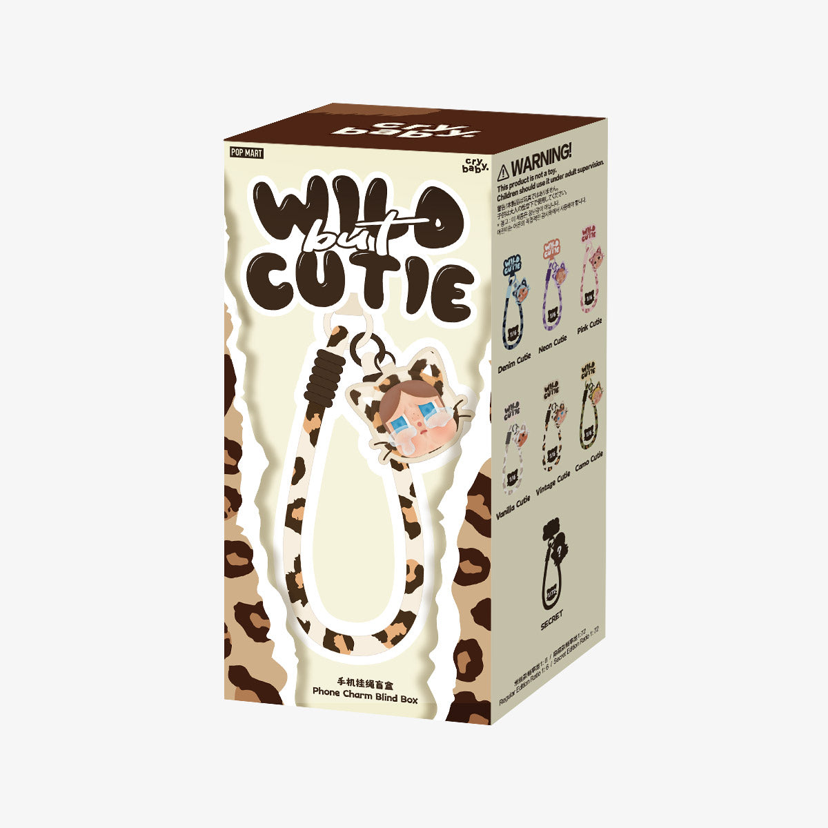 CRYBABY Wild but Cutie Series-Phone Charm Blind Box | Tiny Boxes