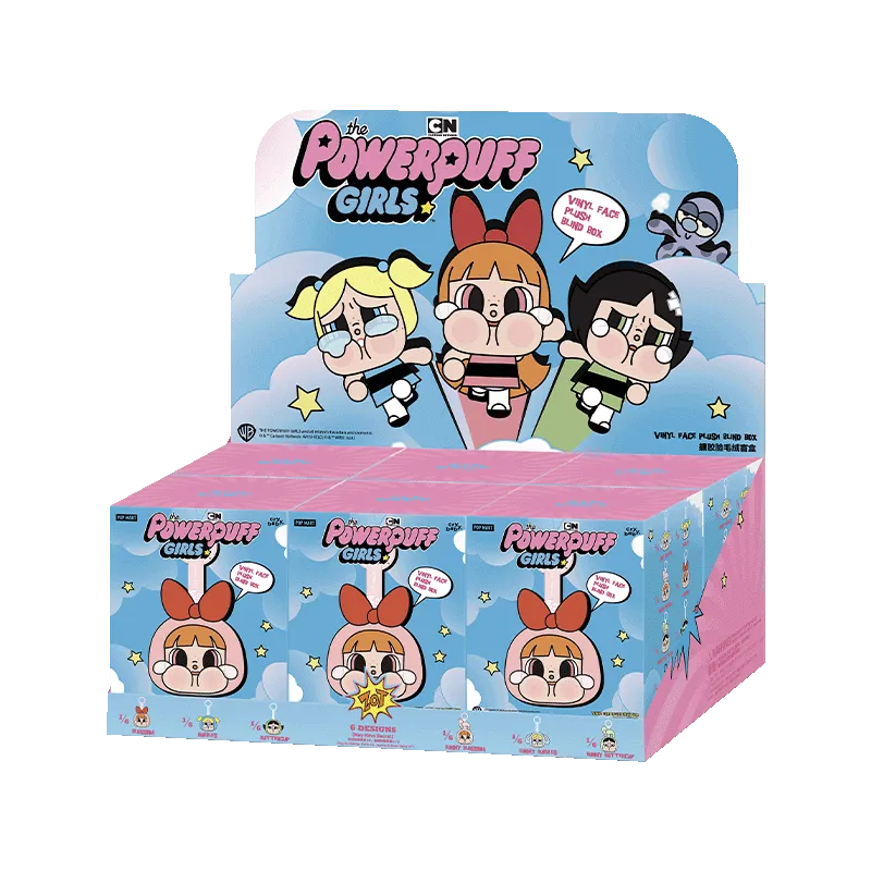 CRYBABY × Powerpuff Girls Series-Vinyl Face Plush Blind Box - Tiny Boxes