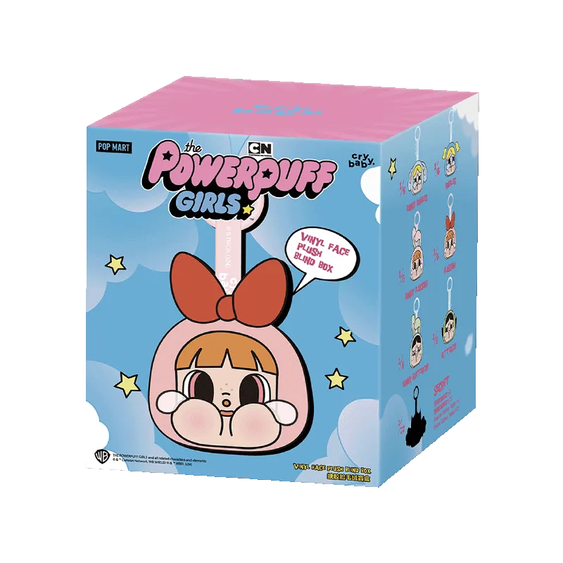 CRYBABY × Powerpuff Girls Series-Vinyl Face Plush Blind Box - Tiny Boxes