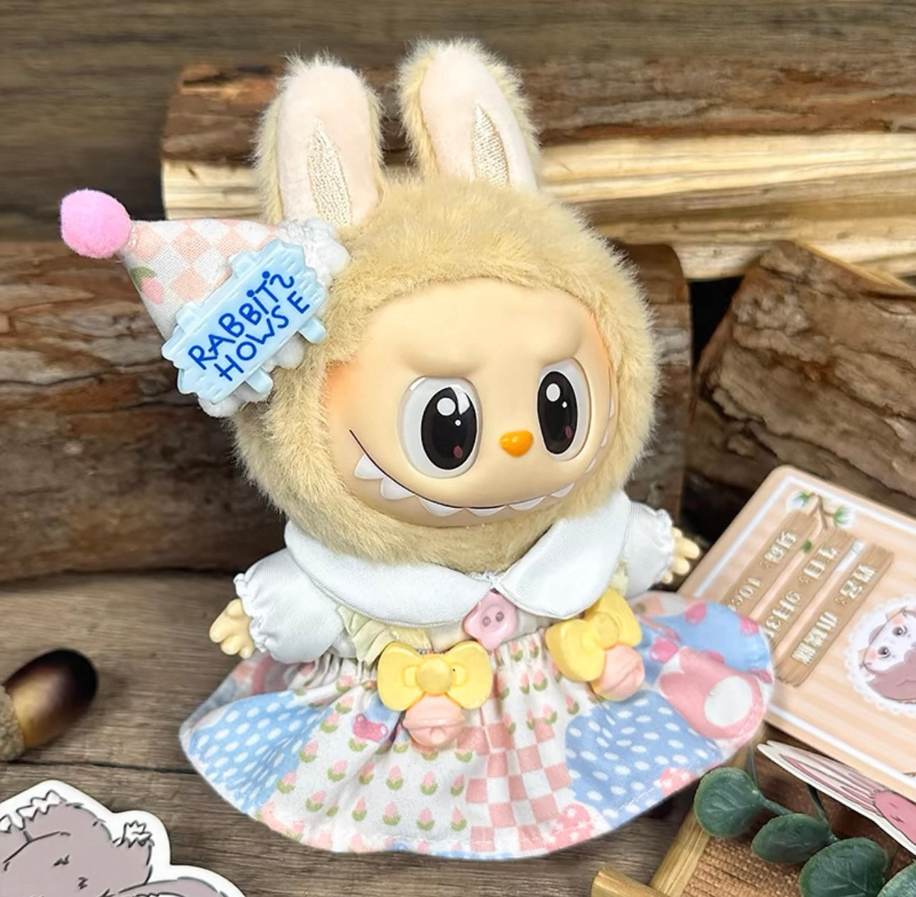 Labubu Clothes for Have a Seat Vinyl Plush/Tasty Macaron Vinyl Plush - Tiny Boxes