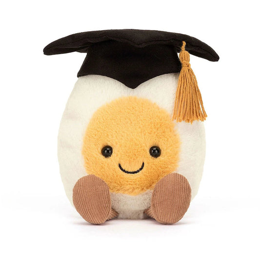 Jellycat Amuseables Boiled Egg Graduation - Tiny Boxes