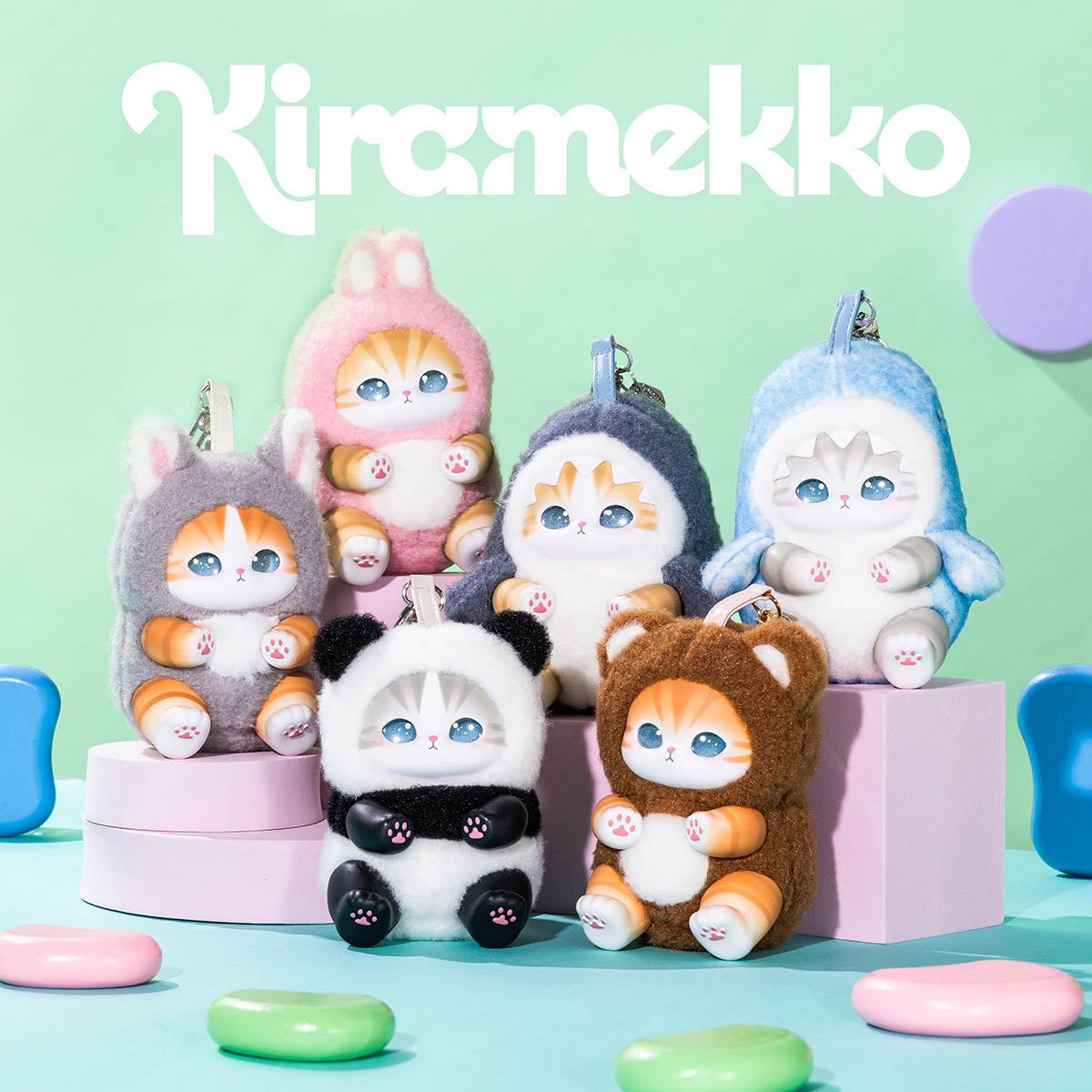 R*r様 mofusand Kiramekko Fluffy Kittens Open boxes are available for Mofusand Fluffy Kittens Kiramekko 🔥🔥🔥