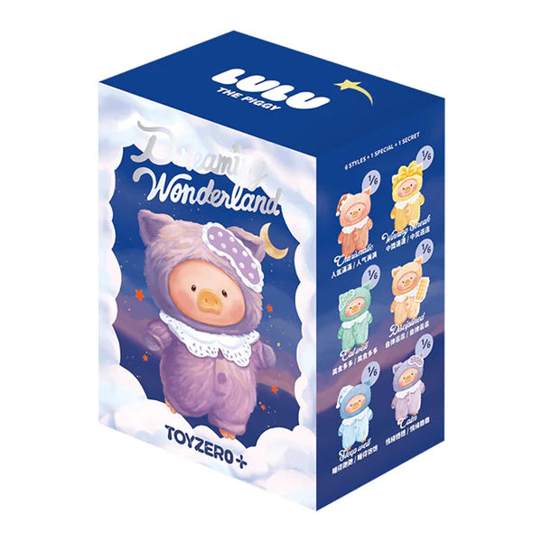 Lulu the Piggy - LuLu’s Dreaming Wonderland Series PVC Plush Keychain Blindbox