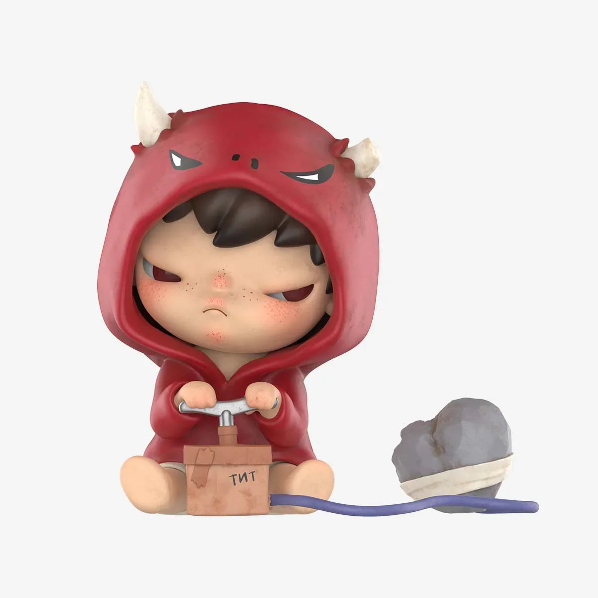 Hirono Mime Figure Collectible - Tiny Boxes