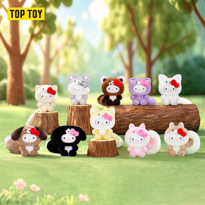 ***Pre-order*** Hello Kitty Healing Forest Series Plush Pendant Blind Box - Tiny Boxes
