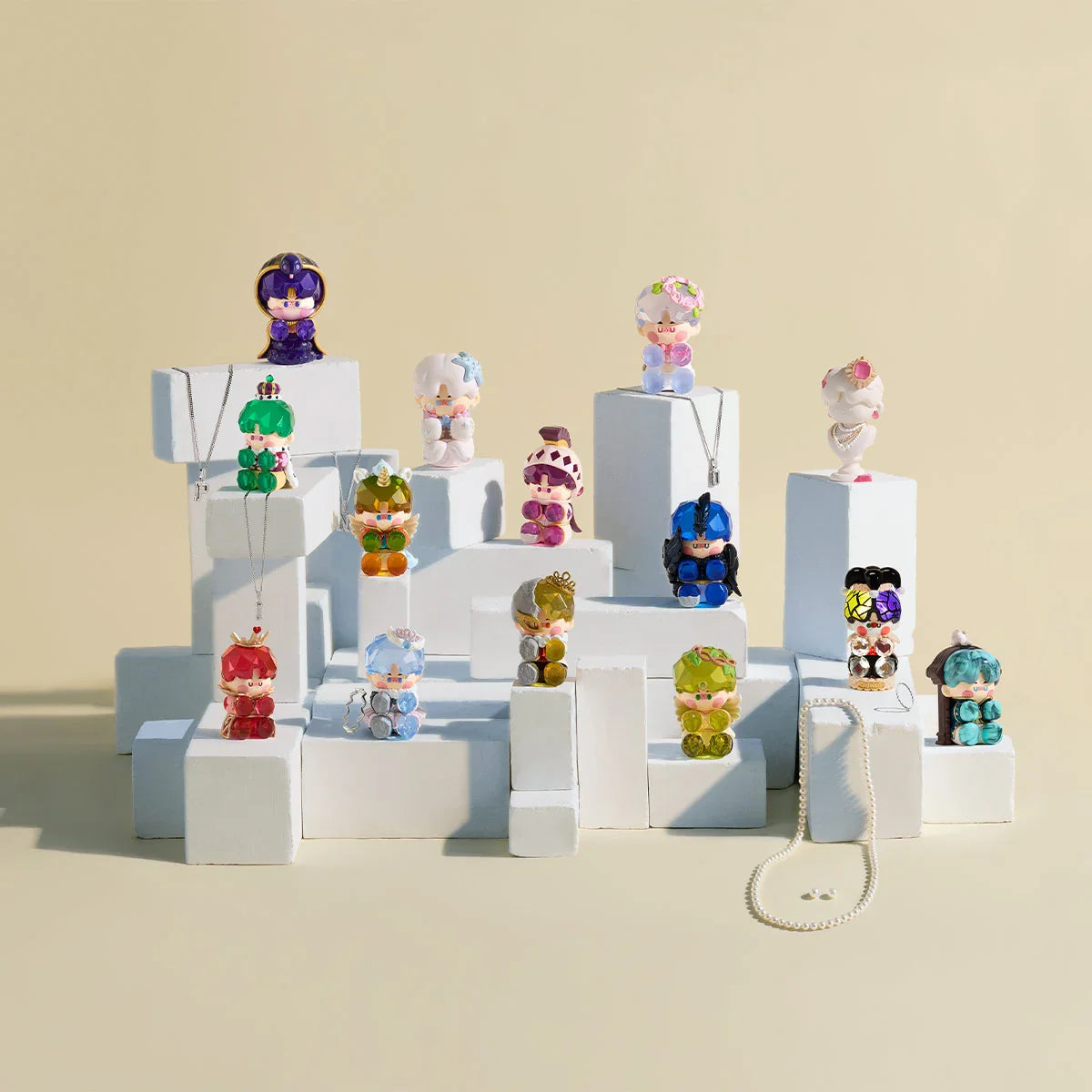 PINO JELLY Hard & Shiny Series Figures - Tiny Boxes