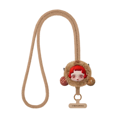 ***Pre-order shipping in 3-4 weeks *** SKULLPANDA You Found Me! Series Phone Lanyard