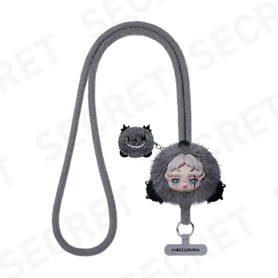 ***Pre-order shipping in 3-4 weeks *** SKULLPANDA You Found Me! Series Phone Lanyard