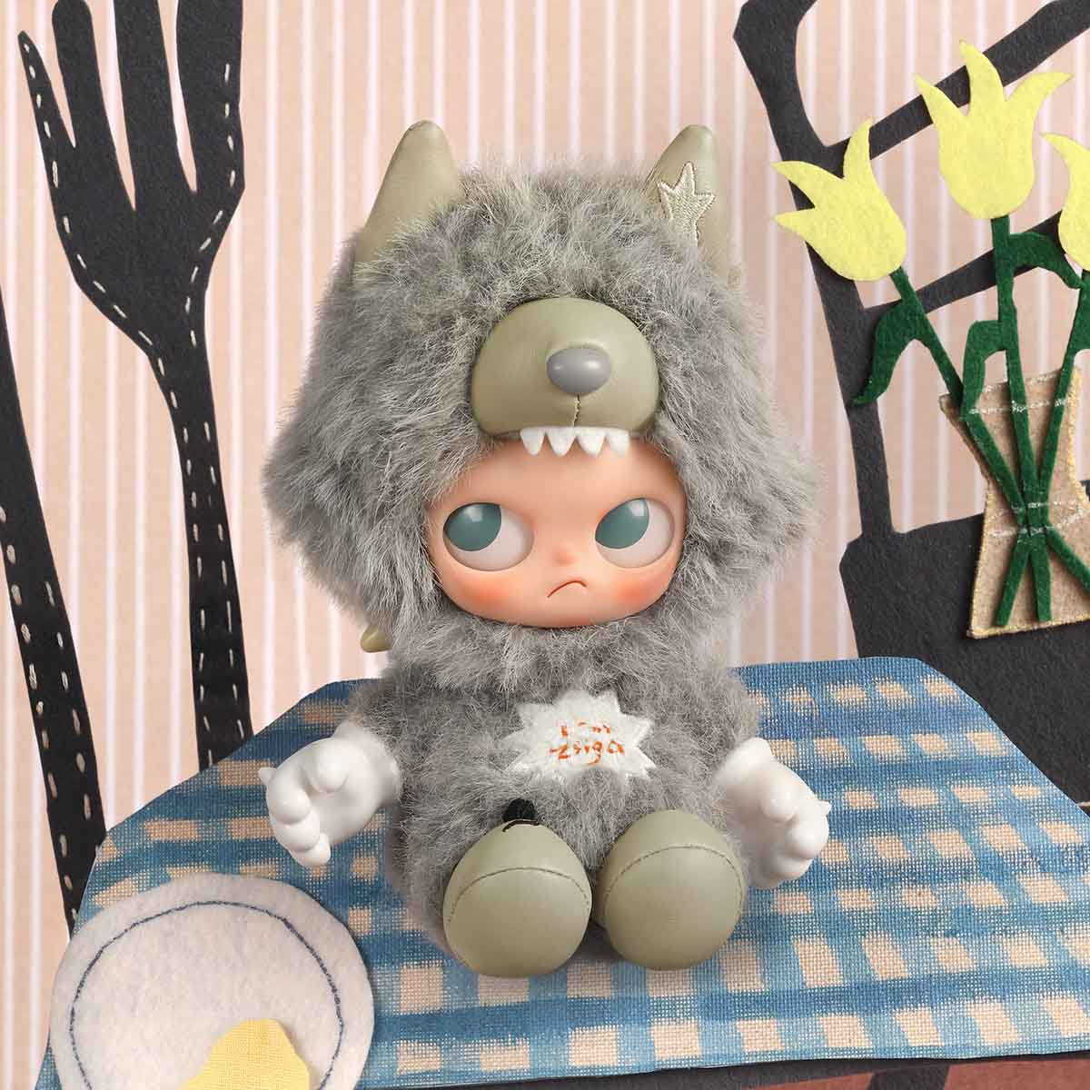 ZSIGA I'm Zsiga Series Vinyl Plush Pendant