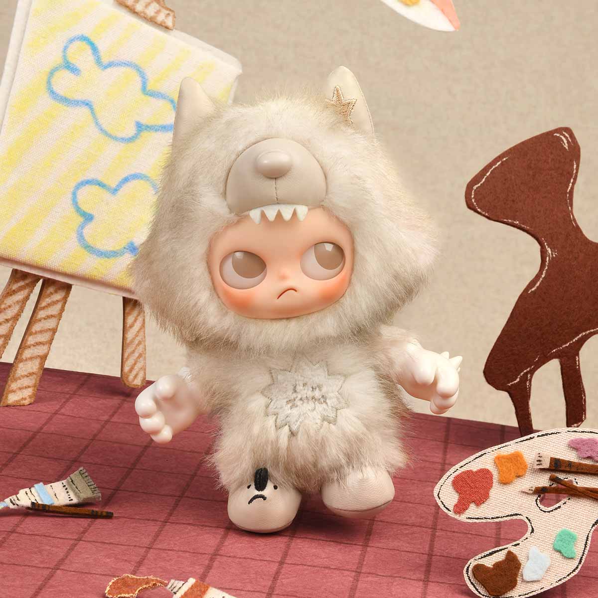 ZSIGA I'm Zsiga Series Vinyl Plush Pendant