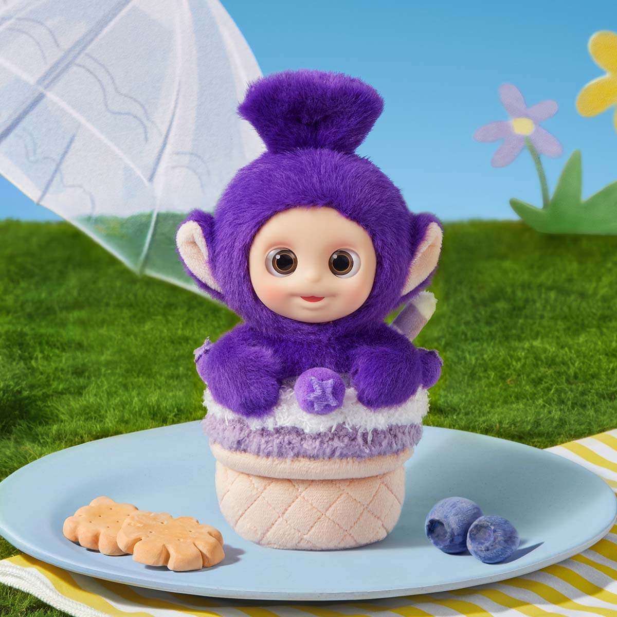Teletubbies Afternoon Tea Diary Series Vinyl Plush Pendant