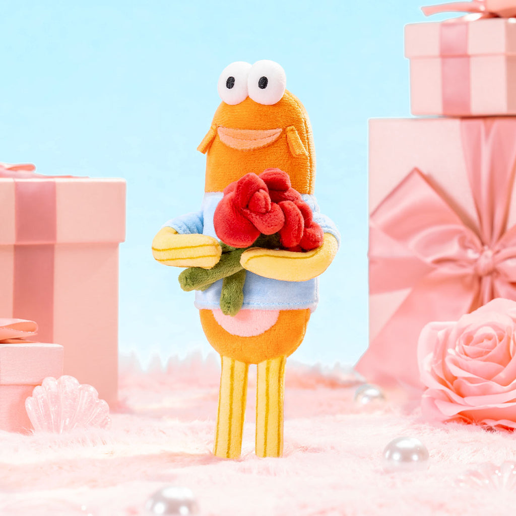 Bikini Bottom Buddies Romantic Fish Series Plush Pendants