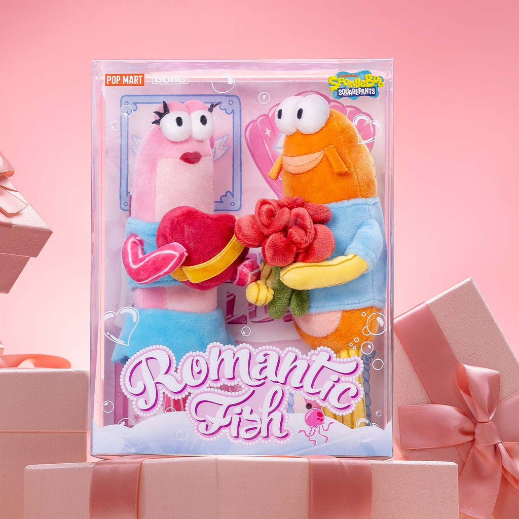 Bikini Bottom Buddies Romantic Fish Series Plush Pendants