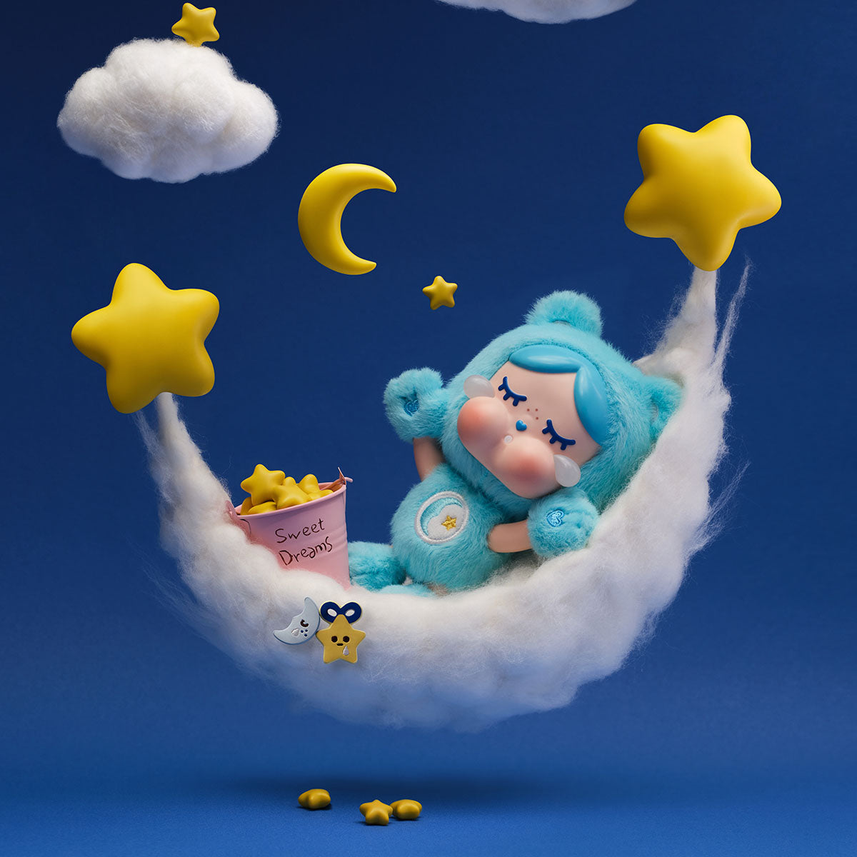 CRYBABY × Care Bears Series Vinyl Plush Pendant Blind Box