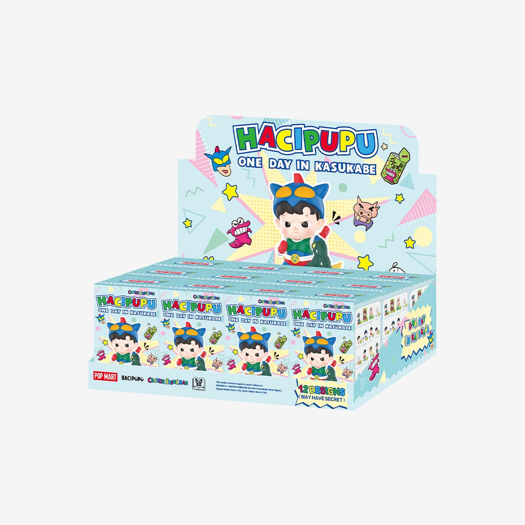 HACIPUPU × CRAYON SHINCHAN One Day in Kasukabe Series Figures