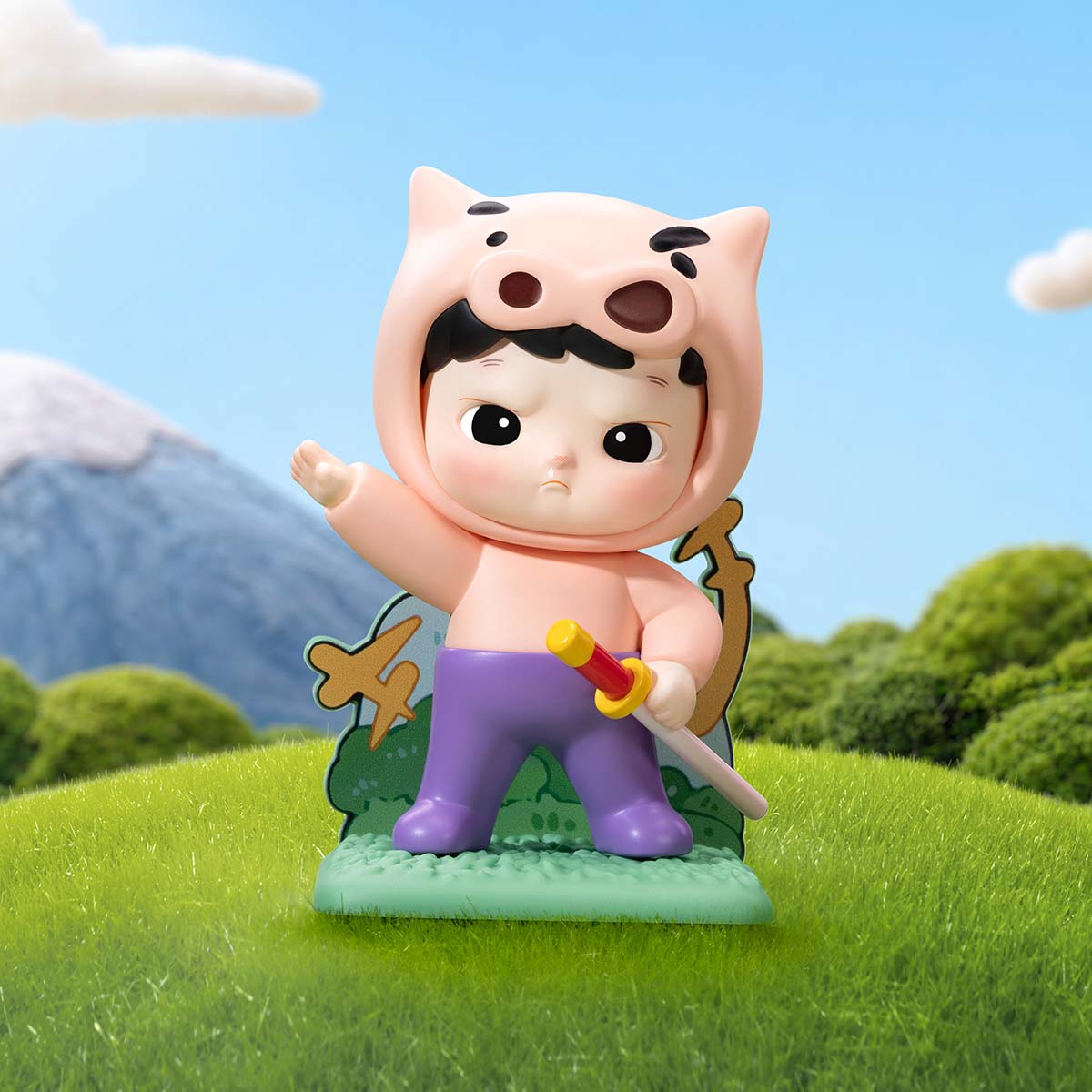 HACIPUPU × CRAYON SHINCHAN One Day in Kasukabe Series Figures
