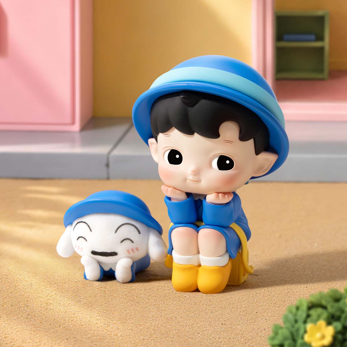 HACIPUPU × CRAYON SHINCHAN One Day in Kasukabe Series Figures