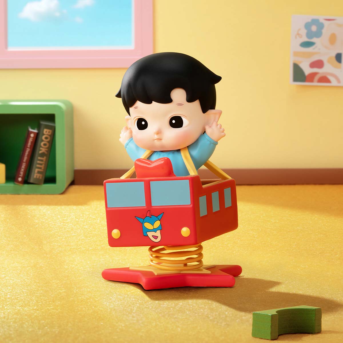 HACIPUPU × CRAYON SHINCHAN One Day in Kasukabe Series Figures