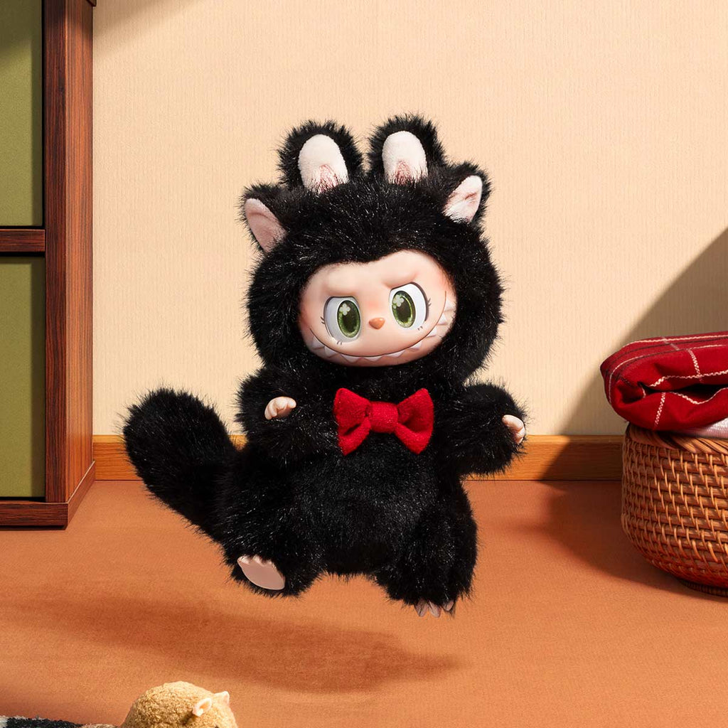 THE MONSTERS Cat Mode On Series Vinyl Plush Pendant – Single Blind Box - Tiny Boxes