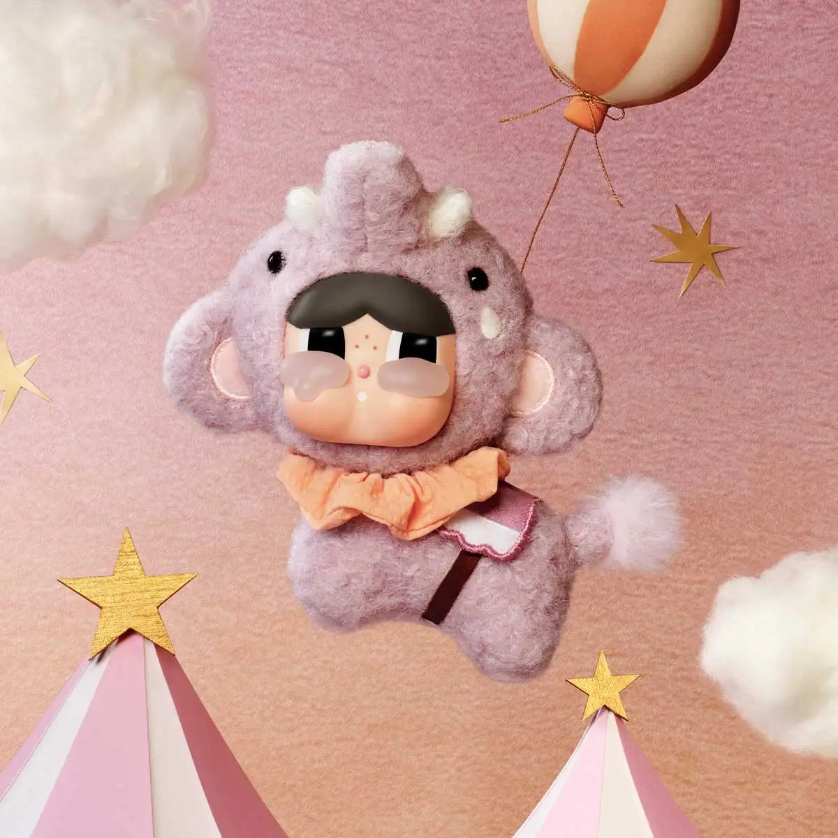 CRYBABY Crying Round n Round Series Vinyl Plush Pendant Blind Box - Tiny Boxes