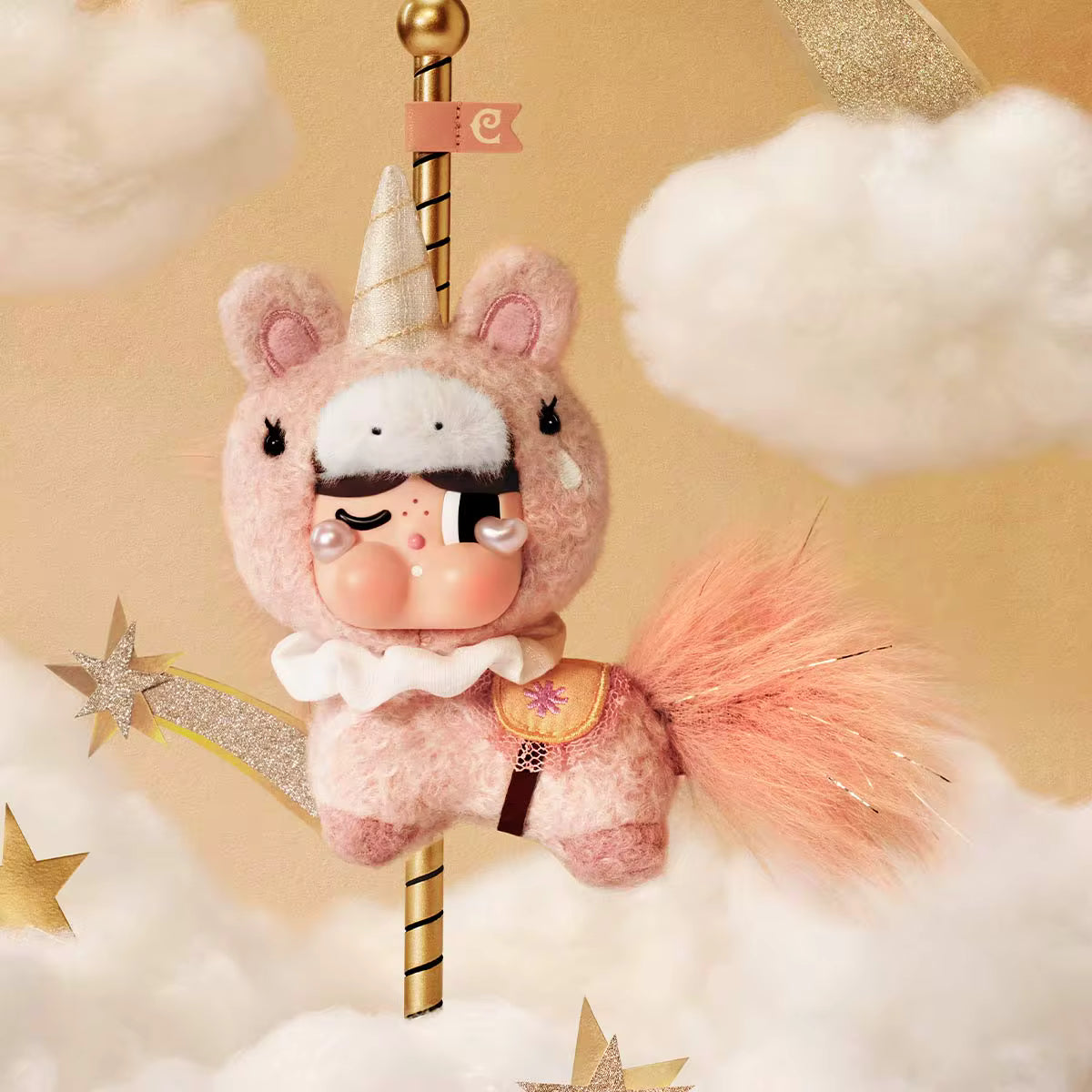 CRYBABY Crying Round n Round Series Vinyl Plush Pendant