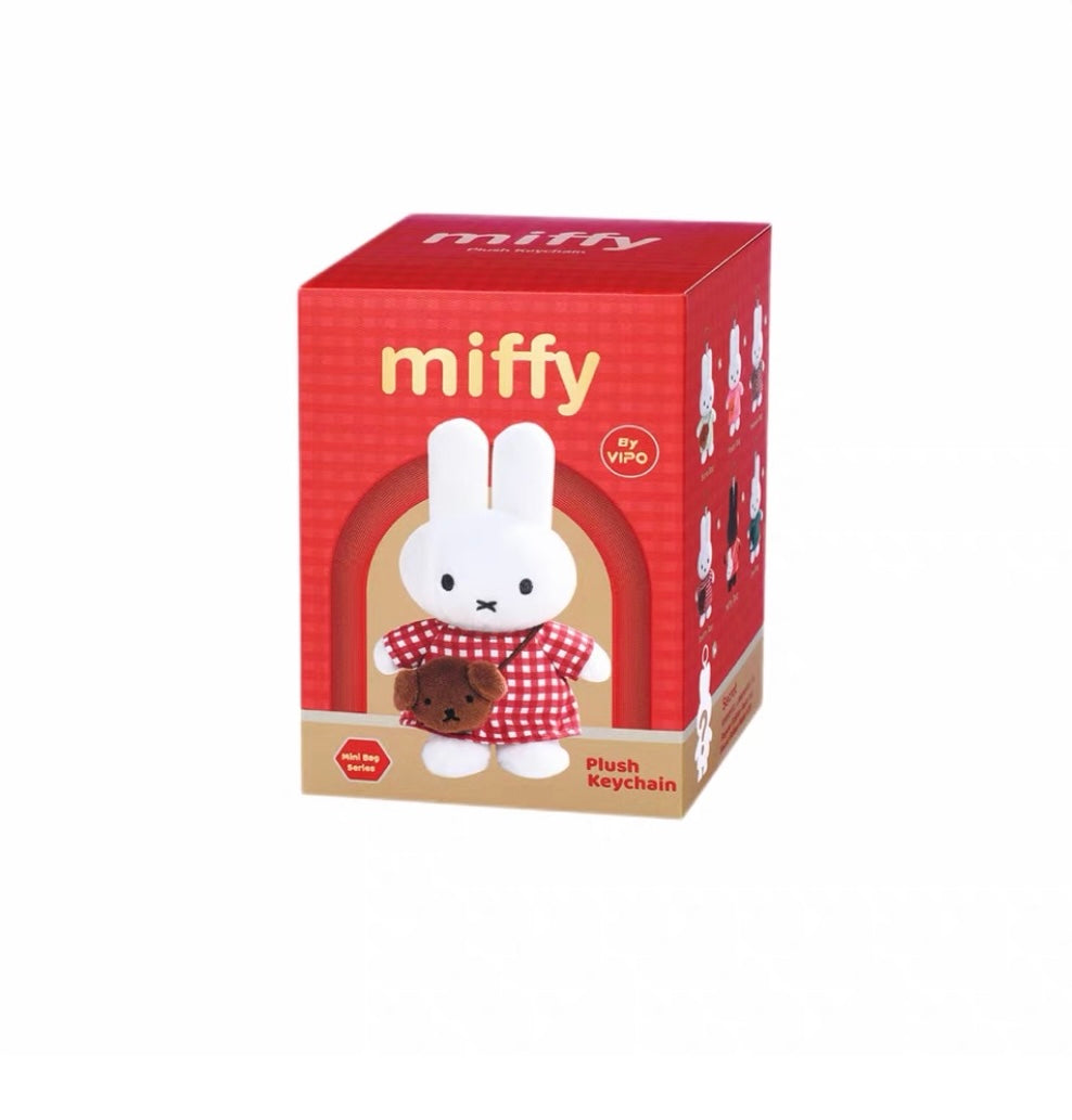 Vipo x Miffy Mini Bag Series Plush Keychain