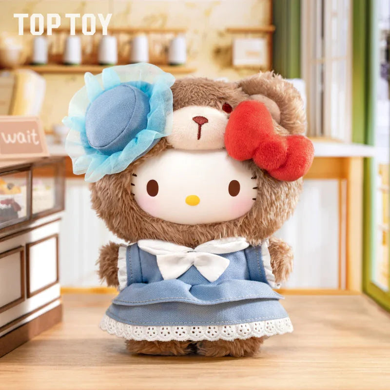 TOP TOY Afternoon Tea Series Vinyl Plush Keychains Gift Blind Box