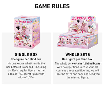 Lil Peach Riot Sleepover Series Figures Blind box