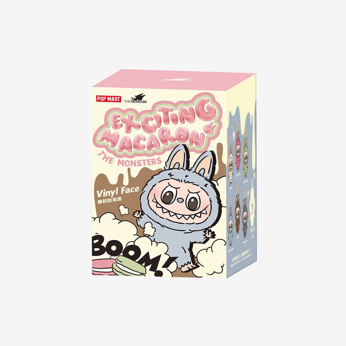 Toffee - Labubu THE MONSTERS - Exciting Macaron Vinyl Plush - Tiny Boxes