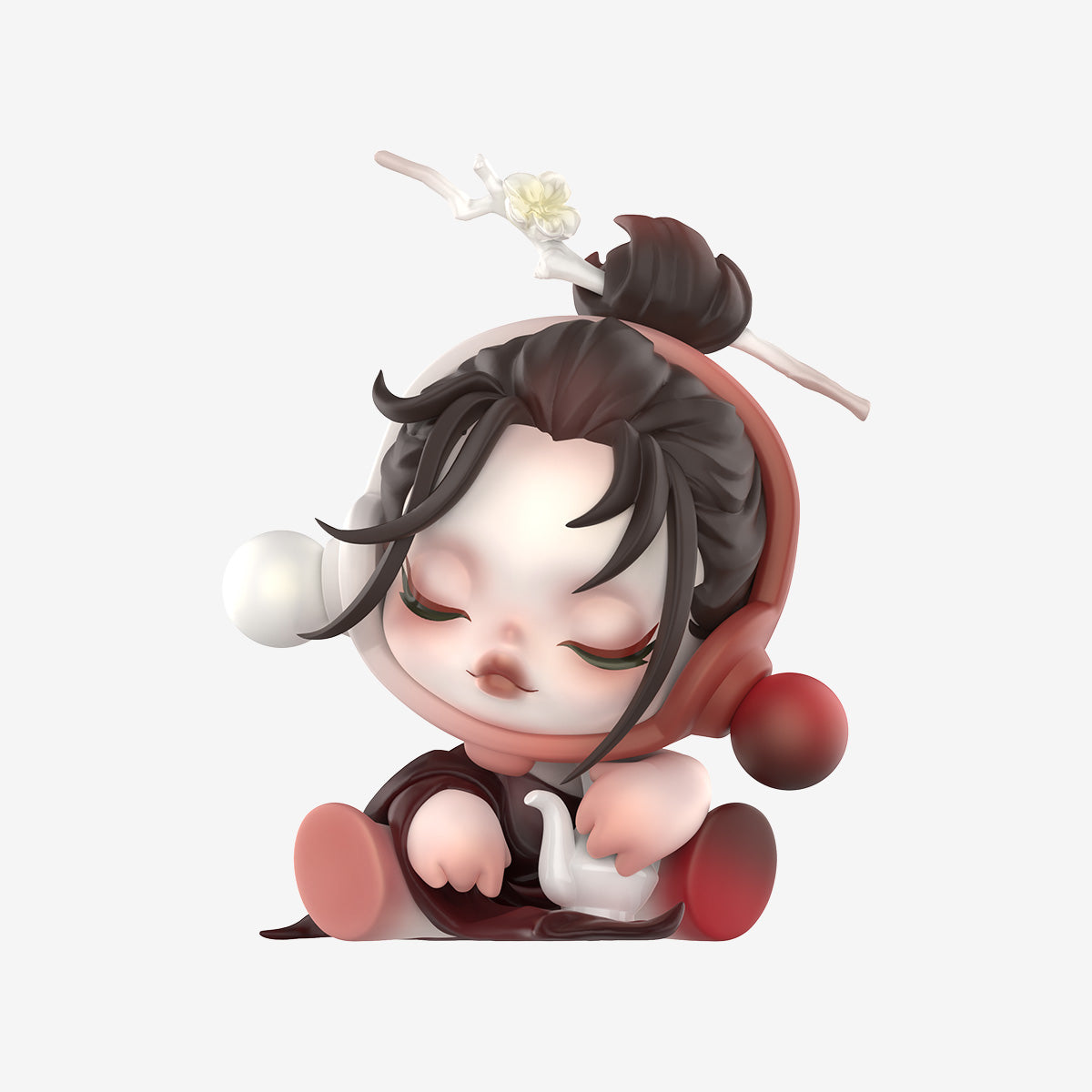 SKULLPANDA The Ink Plum Blossom Series Figures - Tiny Boxes