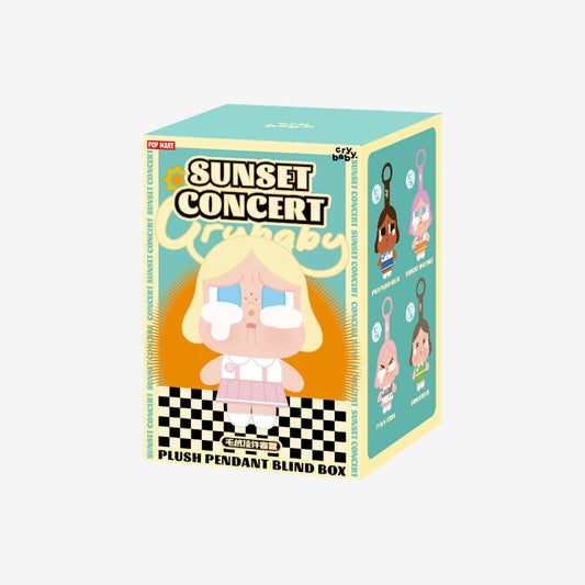 ***Pre-order shipping in 7-10 days***CRYBABY Sunset Concert Series-Plush Pendant Blind Box