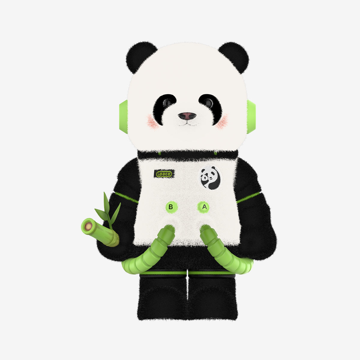 MEGA SPACE MOLLY 400% PANDA - Tiny Boxes