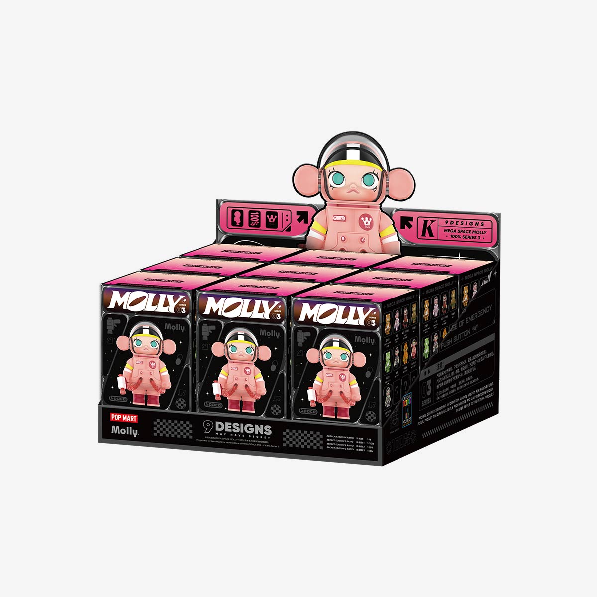 MEGA SPACE MOLLY 100% Series 3 Blind Box – Tiny Boxes