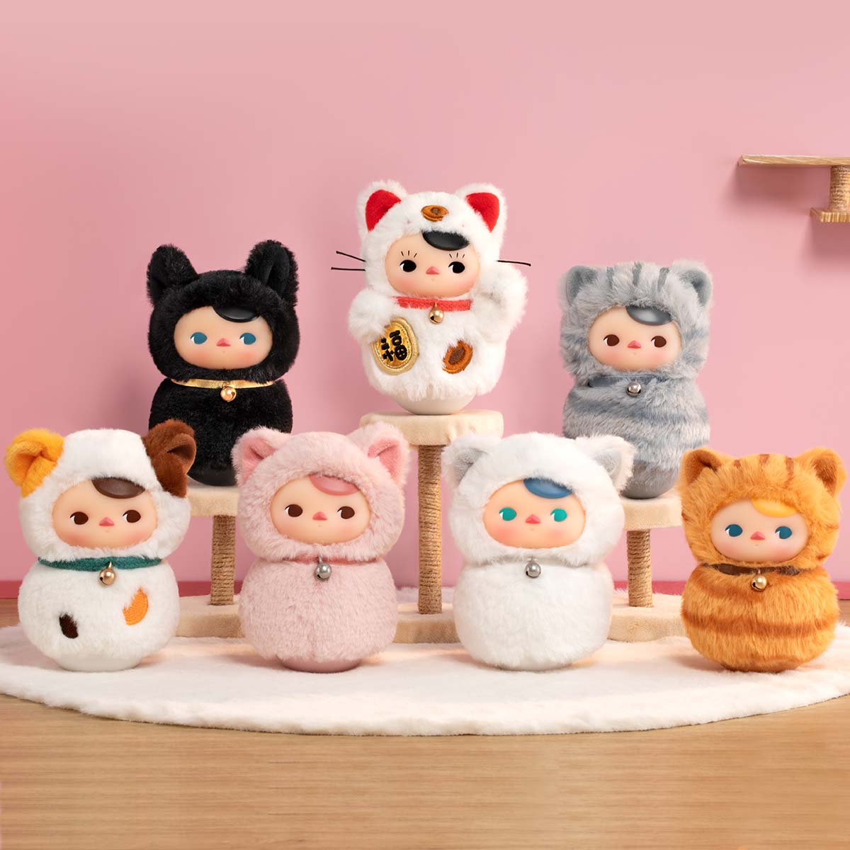 PUCKY Roly-Poly Kitty Blind Box - Tiny Boxes