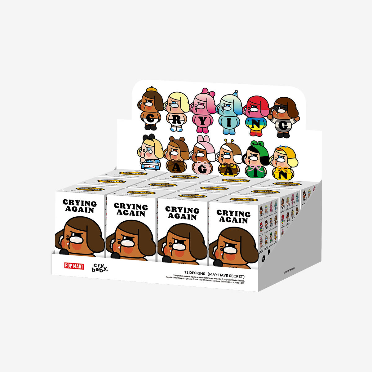 CRYBABY Crying Again Series Figures - Tiny Boxes
