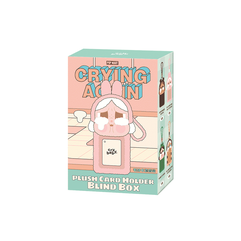 CRYBABY Crying Again Series Card Holder Blind Box
