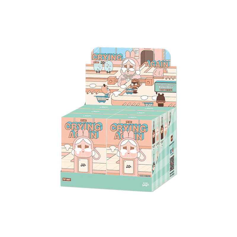 Amazon Crying Box CRYBABY Crying Again Card Holder Blind Box – POP MART – Tiny Boxes