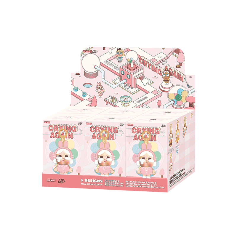 CRYBABY Crying Again Series-Vinyl Face Plush Blind Box - Tiny Boxes