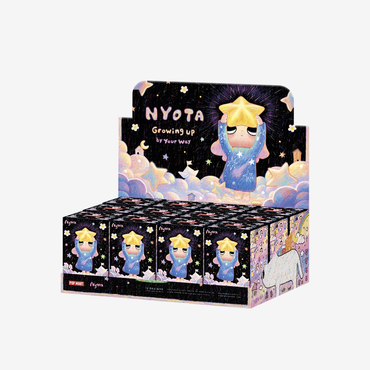 POP MART Nyota Growing Up フィギュア ボックス未開封 Nyota Growing up by Your Way Series Figures – Tiny Boxes