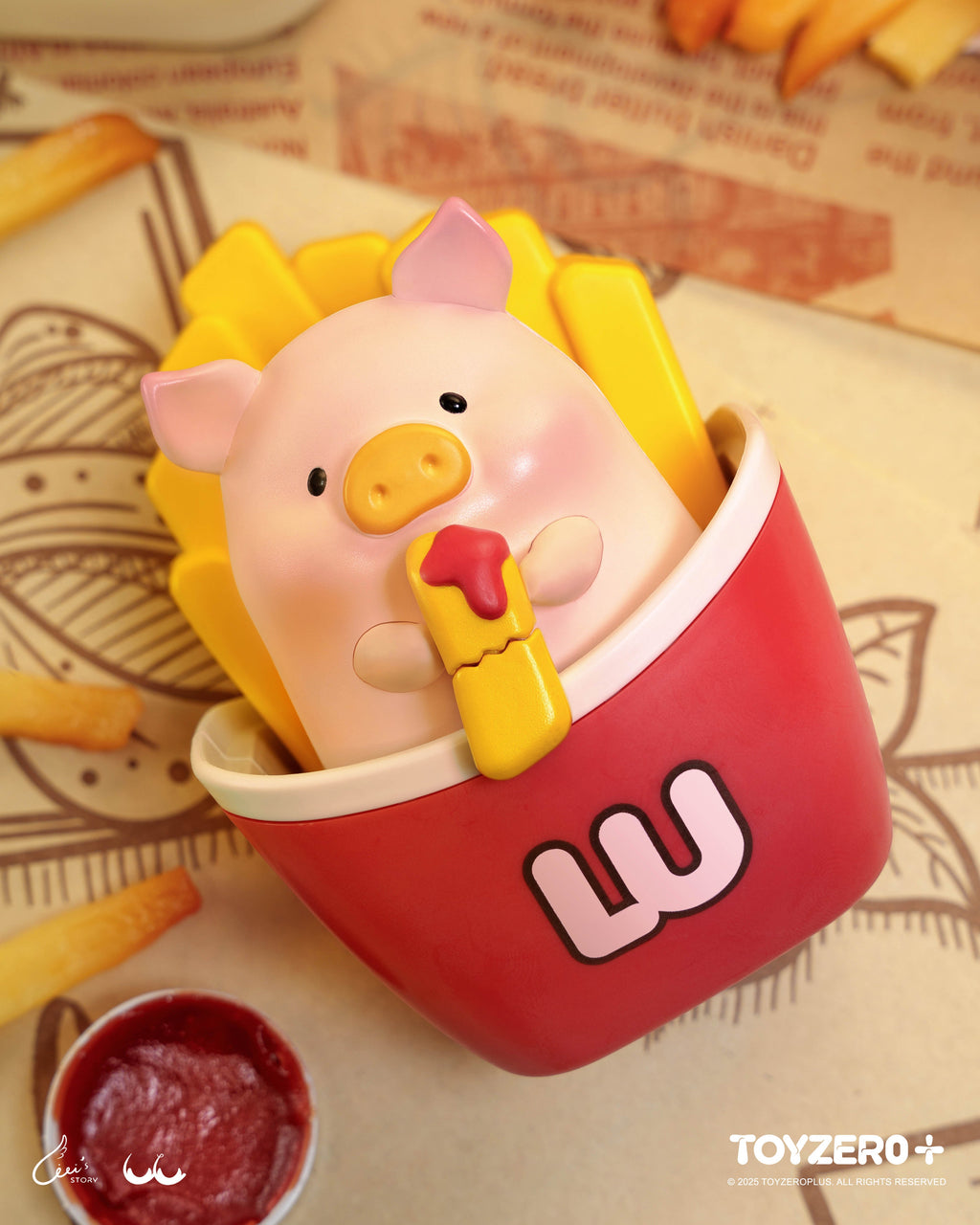 LuLu the Piggy -Burger Express Movable Series Blind Box