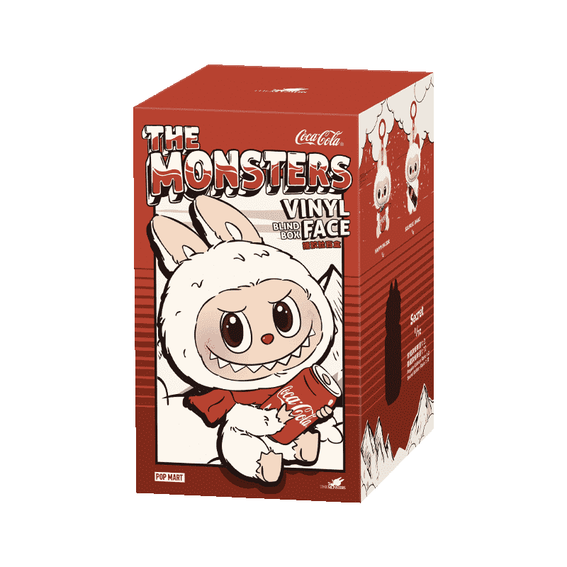 THE MONSTERS Labubu Coca-Cola Series Vinyl Plush Blind Box Single Box - Tiny Boxes