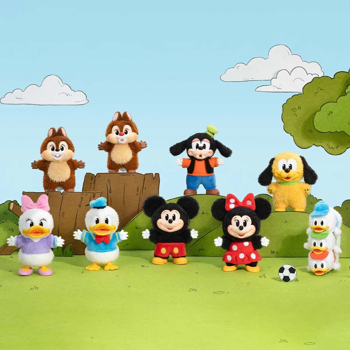 Pop Mart Family Cute Together Keychain Series Figures - Tiny Boxes